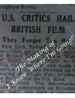 I Know Where I\'m Going! Revisited